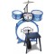  Batteria Bontempi con Partner Elettronico Blu