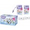 Box Regalo Nascita Happy 84 Pannolini 1 Newborn 2-5 Kg + 112 Salivettine Sensitive
