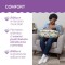 Chicco Boppy Cuscino Allattamento Deluxe Hello Baby