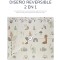 MS Innovaciones Fancy - Tappeto gioco per bambini 180x200x1.5 cm