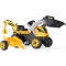 Trattore Smoby Builder Max con Benna Scavatrice e Rimorchio