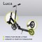 Lionelo Monopattino Luca Black Graphite