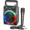 Bontempi  Mini Speaker Wireless con Microfono e Luci