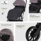 Lorelli Passeggino leggero Minori Grey Jasper con Coprigambe fino a 22 kg