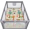 Box Recinto Innovaciones MS Parco Giochi XL + Tappeto da Gioco 180 x 120 cm Elefante
