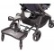Pedana Lascal Buggyboard Maxi Universale per Passeggino con Sedile Grigio