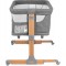 Culla Co-Sleeping MoMi Smart Bed Grigio