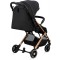 Passeggino MoMi Estelle Gold Nero