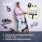 Lionelo Monopattino Luca Black Carbon Pink