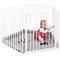 Recinzione BabyDan Park a Kid 5 Materasso Incluso Bianco