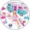 Playset Bambola Simba Steffi Love Camper Hawaii