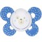 Succhietto Chicco Physio Comfort Caucciù Celeste Orsetto 6-16m