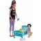 Bambola Barbie Playset Skypper Babysitter Buonanotte