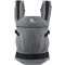 Marsupio Manduca First Baby Carrier Pure Cotton Dark Grey