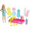 Bambola Barbie Crayola Color Magic Station con Abiti da Colorare