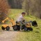Trattore Smoby Builder Max con Benna Scavatrice e Rimorchio