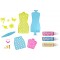 Bambola Barbie Crayola Color Magic Station con Abiti da Colorare