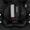 LIONELO LEVI ONE I-SIZE Seggiolino auto per bambini 76-150 cm Black Carbon