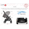 Passeggino Baciuzzi BX 22 Cima Portata 22 Kg con Parapioggia