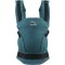 Marsupio Manduca First Baby Carrier Pure Cotton Petrol Blue / Brown