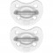 Gommotto Chicco PhysioForma Crystal Silicone 6-16m 2Pz