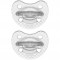 Gommotto Chicco PhysioForma Crystal Silicone 16-36m 2Pz
