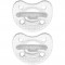 Gommotto Chicco PhysioForma Crystal Silicone 2-6m 2Pz
