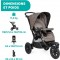 Passeggino Chicco Activ3 Dark Beige Con 3 Ruote