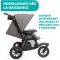 Passeggino Chicco Activ3 Dark Beige Con 3 Ruote
