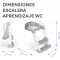 Ms - Adaptaror WC con scala