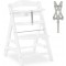 Seggiolone in Legno Hauck Alpha+ White