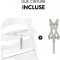 Seggiolone in Legno Hauck Alpha+ White