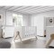 Lettino Trasformabile Micuna Swing Bianco