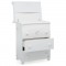 Cassettiera Fasciatoio Foppapedretti Babyfly Bianco