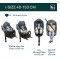 Seggiolino Auto Chicco Bi-Seat i-Size Air Black (40-150 cm)