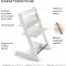 Seggiolone Sedia Stokke Tripp Trapp Bianco