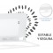 Barriera Letto Innovaciones MS 150 cm Bianco