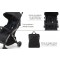 Passeggino Leggero Auto-Richiudibile Chicco Cheerio Jet Black