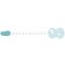 Clip Chicco Con Catenella Azzurro Onde