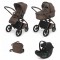 Trio Foppapedretti Commander Brown con Borsa