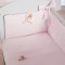 Lettino Nanan Mini-Me Puccio Rosa con Materasso + Completo Piumone