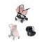 Trio Cam Fluido Easy Cuore Rosa i-Size Portata 22 Kg