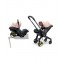 Seggiolino Auto Passeggino Doona I 2 In 1 i-Size R129 Gruppo 0+ Blush Pink