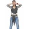 Fascia Porta Bebe ByKay Stretchy Wrap Deluxe Anthracite Taglia M
