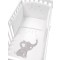 Completo Piumone Erbesi Elly Bianco Grigio