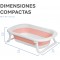 MS Innovaciones Bagnetto Flex Rosa + Cuscino Stelle