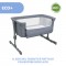 Chicco Culla Next2Me Essential Stone Re LuxAltezza Regolabile, Inclinabile, Buona Circolazione dell'Aria, Materasso e Borsa
