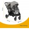 Passeggino Gemellare Joie Evalite Duo Pebble