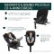Chicco Seggiolino Auto isofix EverOne i-Size Ruotabile 360 (40-150 cm) Silver Ink
