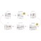 Culla Trasformabile Lettino Erbesi Evolution Bianco Giraffe